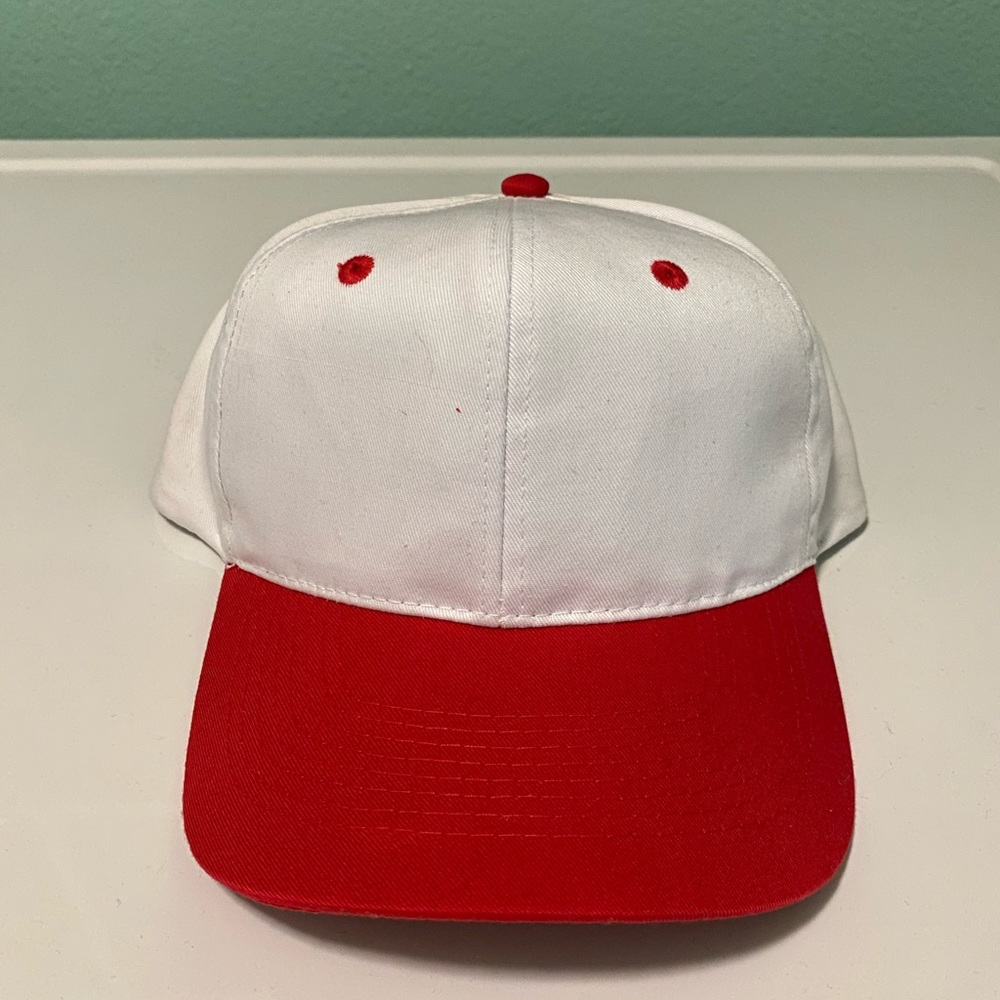 Vintage Red & White SnapBack